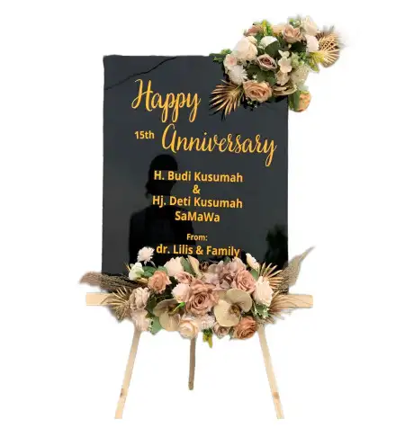 Papan Bunga Akrilik Cinoyong Carita