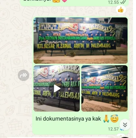 Pengiriman Papan Bunga Duka Cinoyong Carita