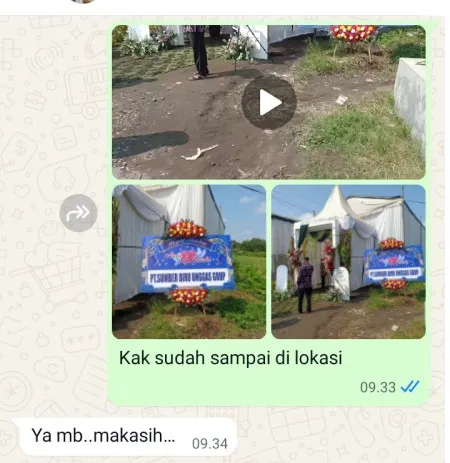 Pengiriman Karangan Bunga Cinoyong Carita
