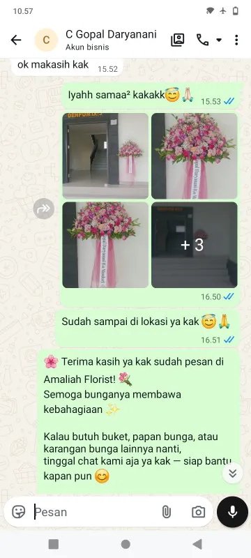 Pengiriman Karangan Bunga Cinoyong Carita